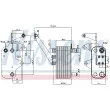 NISSENS 90952 - Radiateur d'huile de boîte automatique