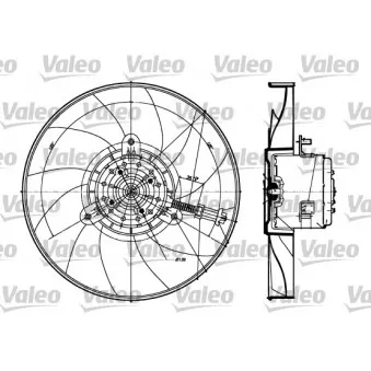 VALEO 698360 - Ventilateur, refroidissement du moteur