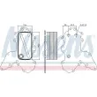 NISSENS 90984 - Radiateur d'huile