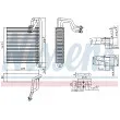 NISSENS 92336 - Évaporateur climatisation