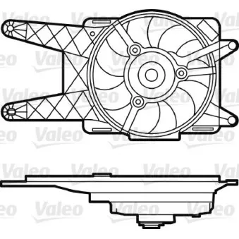 Ventilateur, refroidissement du moteur VALEO OEM 46789792