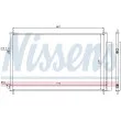 NISSENS 940021 - Condenseur, climatisation