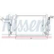 NISSENS 940148 - Condenseur, climatisation