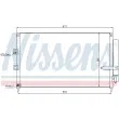 NISSENS 940197 - Condenseur, climatisation