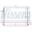 NISSENS 940375 - Condenseur, climatisation