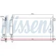 NISSENS 940382 - Condenseur, climatisation