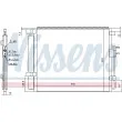 NISSENS 940391 - Condenseur, climatisation