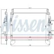 NISSENS 940805 - Condenseur, climatisation