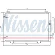 NISSENS 94581 - Condenseur, climatisation