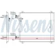 NISSENS 94584 - Condenseur, climatisation