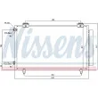 NISSENS 94719 - Condenseur, climatisation