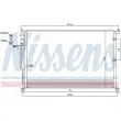 NISSENS 94724 - Condenseur, climatisation