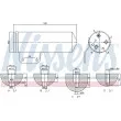 NISSENS 95193 - Filtre déshydratant, climatisation