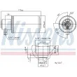 NISSENS 95229 - Filtre déshydratant, climatisation