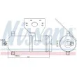 NISSENS 95361 - Filtre déshydratant, climatisation