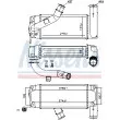 NISSENS 96428 - Intercooler, échangeur