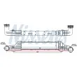 NISSENS 96784 - Intercooler, échangeur