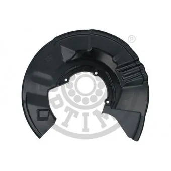 OPTIMAL BSP-4018L - Déflecteur, disque de frein avant gauche