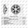 NRF 49040 - Embrayage, ventilateur de radiateur