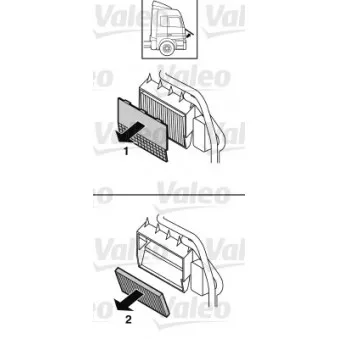 VALEO 716013 - Filtre, air de l'habitacle