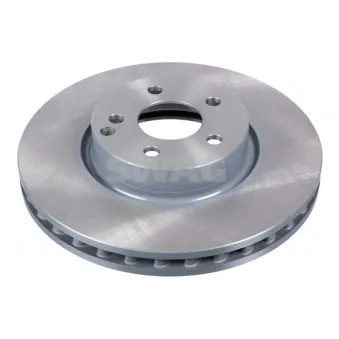 Jeu de 2 disques de frein avant SWAG 10 93 0551 pour MERCEDES-BENZ CLASSE E E 400 - 333cv