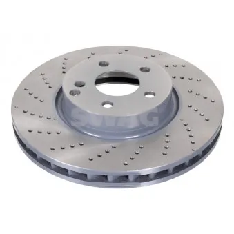 Jeu de 2 disques de frein avant SWAG OEM A2044211012