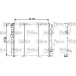 Radiateur, refroidissement du moteur VALEO [730039]