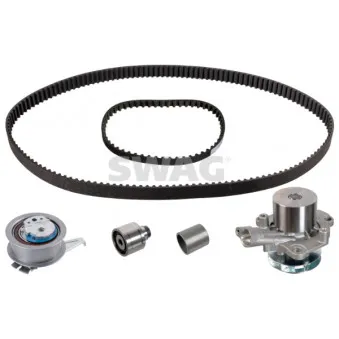 Pompe à eau + kit de courroie de distribution SWAG OEM 04L109119DS6