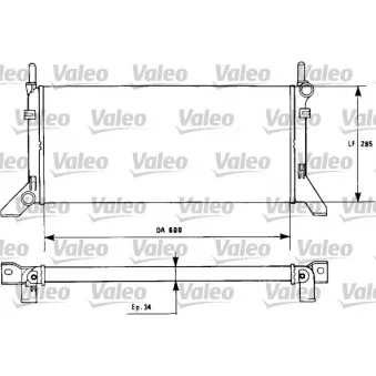 VALEO 730120 - Radiateur, refroidissement du moteur