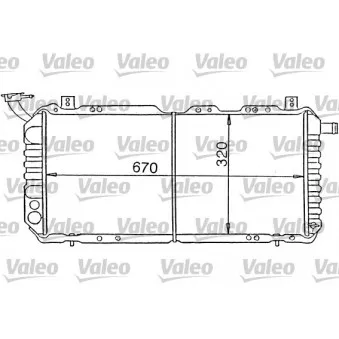 VALEO 730310 - Radiateur, refroidissement du moteur