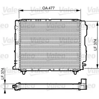 VALEO 730319 - Radiateur, refroidissement du moteur