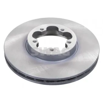 Jeu de 2 disques de frein avant SWAG 50 92 8389 pour FORD TRANSIT 2.3 16V - 145cv