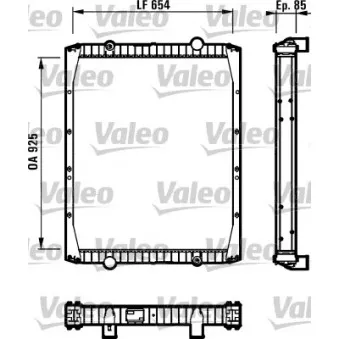 VALEO 730337 - Radiateur, refroidissement du moteur