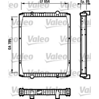 VALEO 730339 - Radiateur, refroidissement du moteur