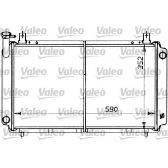 VALEO 730407 - Radiateur, refroidissement du moteur