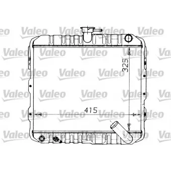VALEO 730446 - Radiateur, refroidissement du moteur