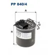 FILTRON PP 840/4 - Filtre à carburant