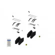 WABCO 12999703VT - Jeu de 4 plaquettes de frein avant