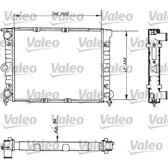 VALEO 730485 - Radiateur, refroidissement du moteur