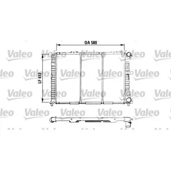 VALEO 730535 - Radiateur, refroidissement du moteur