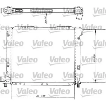 Radiateur, refroidissement du moteur VALEO 730539