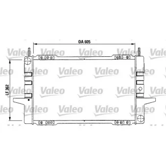 VALEO 730566 - Radiateur, refroidissement du moteur