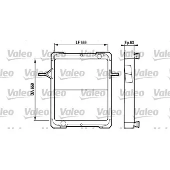 VALEO 730570 - Radiateur, refroidissement du moteur