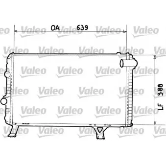 VALEO 730942 - Radiateur, refroidissement du moteur