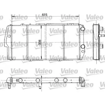 VALEO 730992 - Radiateur, refroidissement du moteur