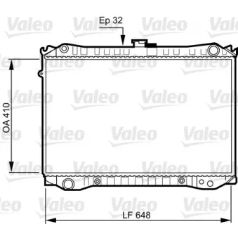 VALEO 731188 - Radiateur, refroidissement du moteur