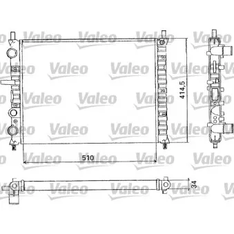 VALEO 731302 - Radiateur, refroidissement du moteur
