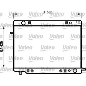 VALEO 731420 - Radiateur, refroidissement du moteur