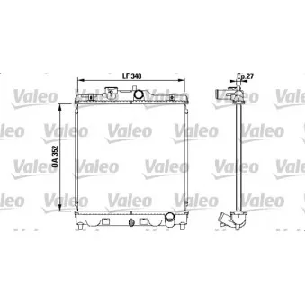 VALEO 731468 - Radiateur, refroidissement du moteur