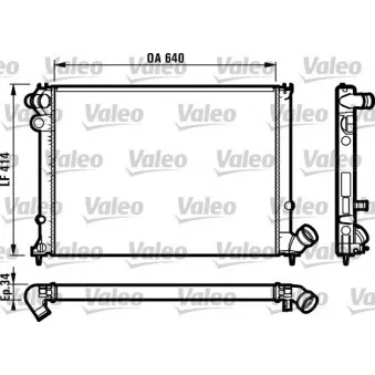 VALEO 731575 - Radiateur, refroidissement du moteur